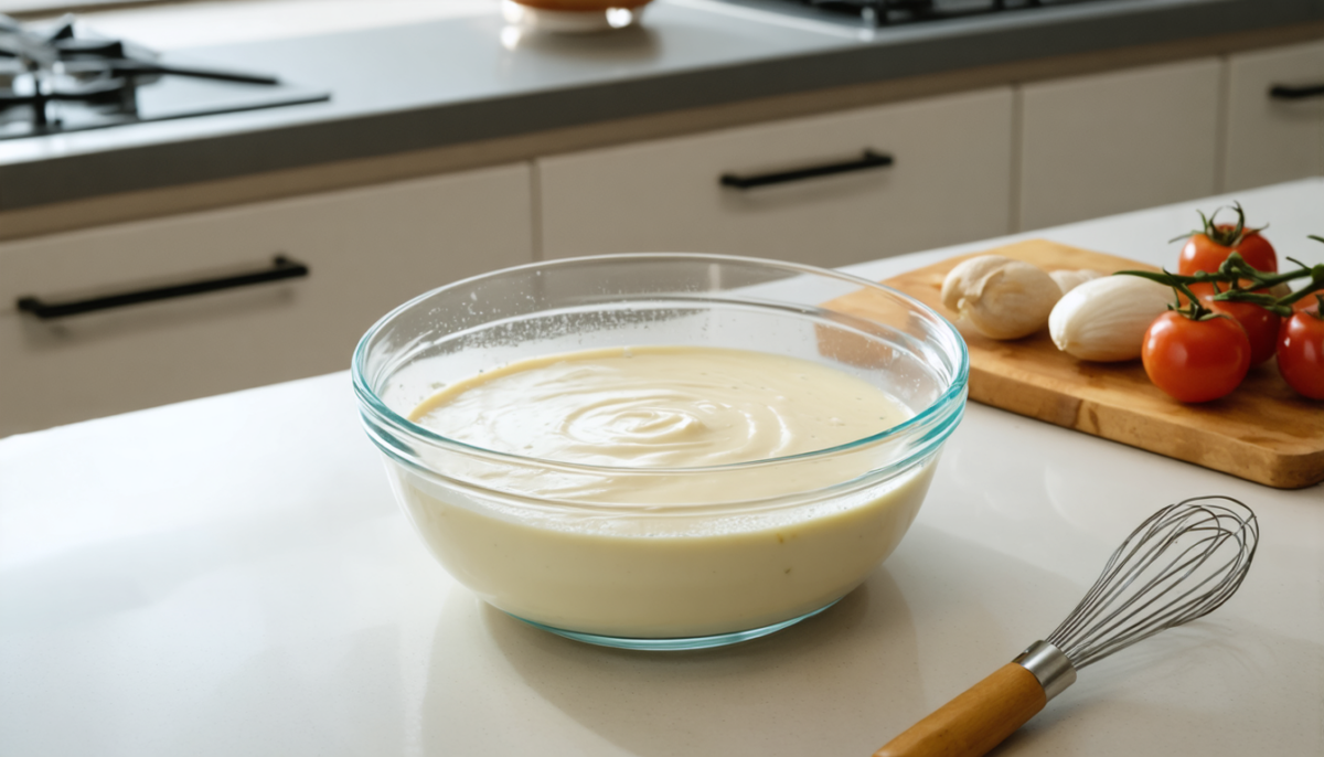 découvrez notre recette express de béchamel minute au micro-ondes pour un goût authentique et une préparation rapide. parfaite pour vos plats faits maison en un rien de temps !