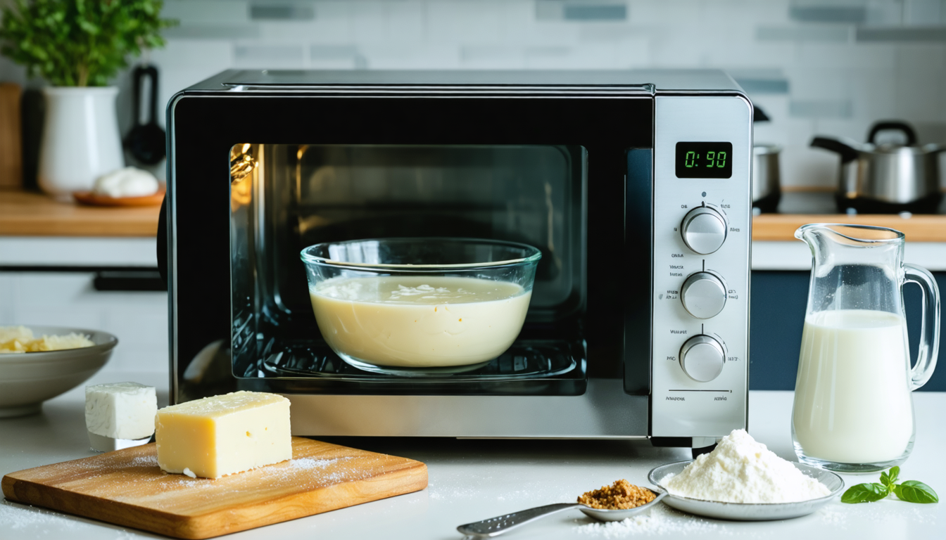 découvrez notre recette express de béchamel minute au micro-ondes pour un goût authentique en quelques minutes seulement. simple, rapide et délicieux !