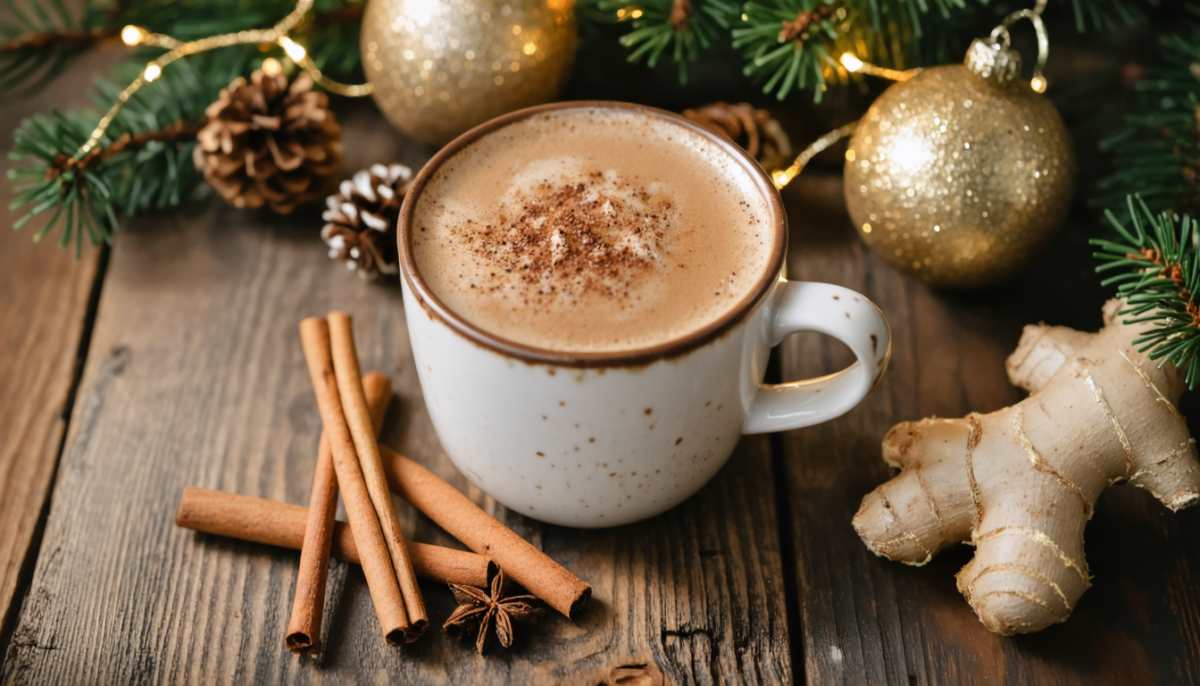 découvrez la recette maison du chai latte de noël, une boisson festive et réconfortante parfaite pour une pause gourmande en hiver.