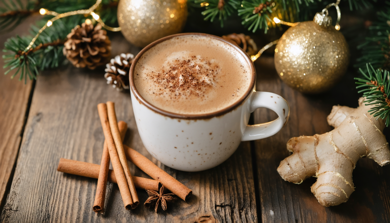découvrez la recette maison du chai latte de noël, une boisson festive et réconfortante parfaite pour une pause gourmande en hiver.