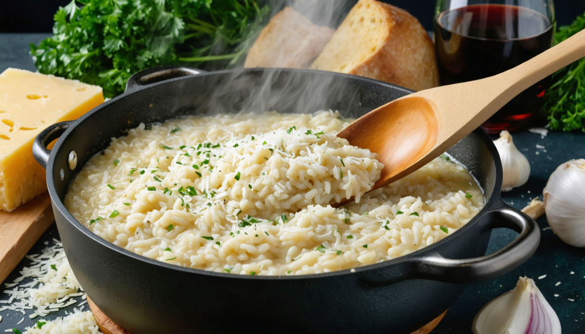 découvrez notre recette incontournable pour préparer un risotto onctueux au parmesan, étape par étape, pour un plat crémeux et savoureux à chaque fois.