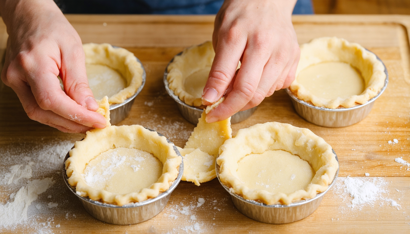 savourez la délicieuse tartelette délice gourmand, alliant fromage de chèvre frais, champignons sautés et chorizo épicé pour un mariage de saveurs unique.