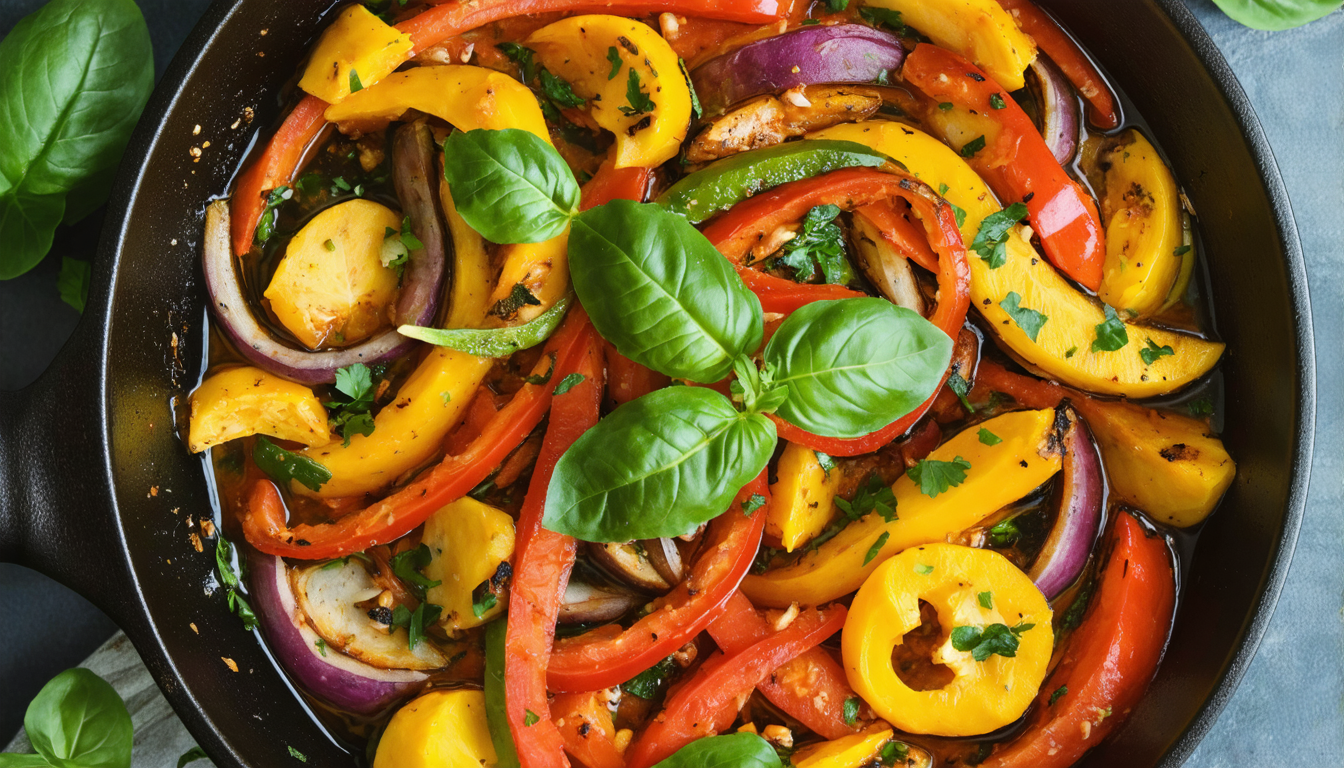 découvrez une recette simple et gourmande de légumes du soleil poêlés, parfaite pour un délice estival savoureux et convivial.