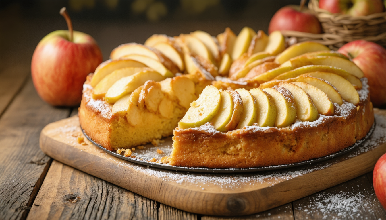 découvrez notre gâteau moelleux aux pommes et poires, un délice fruité parfait pour toutes les occasions. savourez une douceur gourmande et naturelle qui ravira vos papilles.