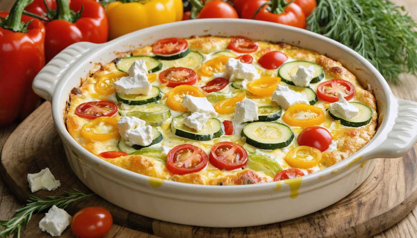 découvrez notre recette gourmande de clafoutis aux légumes de saison et chèvre frais fondant, un délice salé parfait pour toutes les occasions.