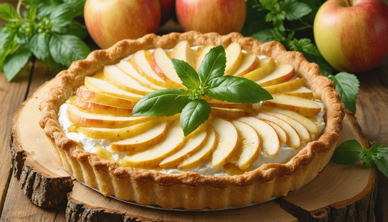 découvrez la recette irrésistible de la tarte pomme-camembert, un délice sucré-salé qui ravira vos papilles à chaque bouchée.