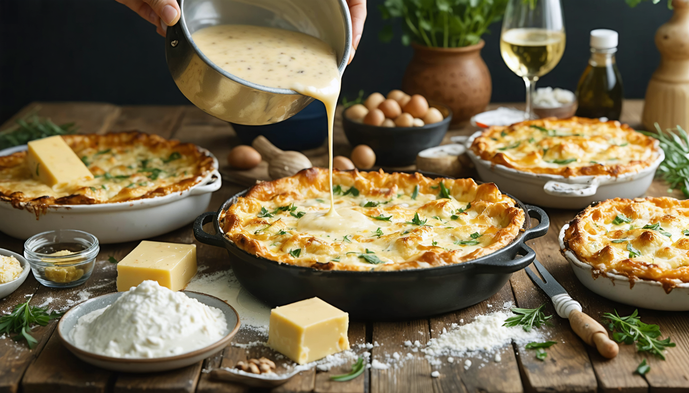 découvrez des recettes savoureuses et faciles à réaliser avec une sauce béchamel maison, pour des délices gourmands qui raviront toute la famille.