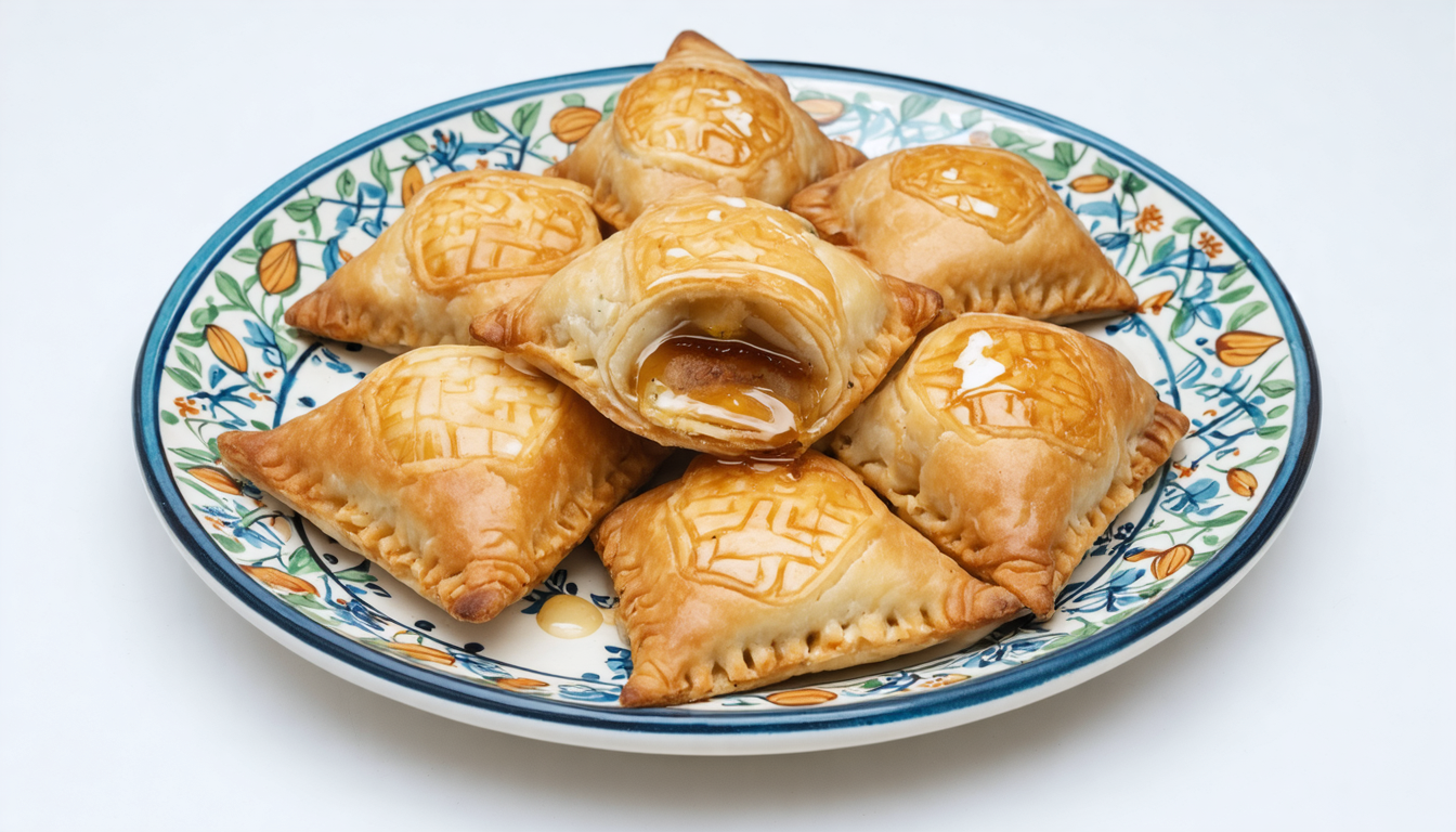 découvrez nos briouats légers au miel et aux amandes, une gourmandise saine et savoureuse parfaite pour toutes les occasions.