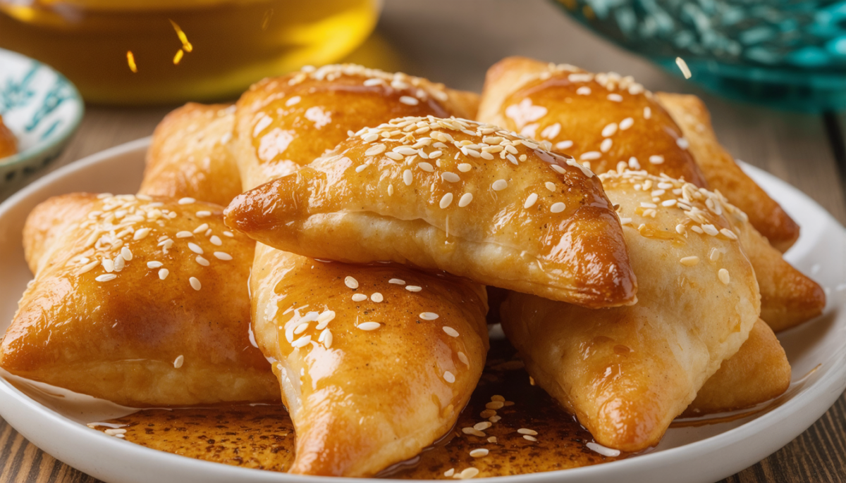 découvrez nos délicieux briouats légers au miel et aux amandes, une douceur gourmande et saine à savourer à tout moment.