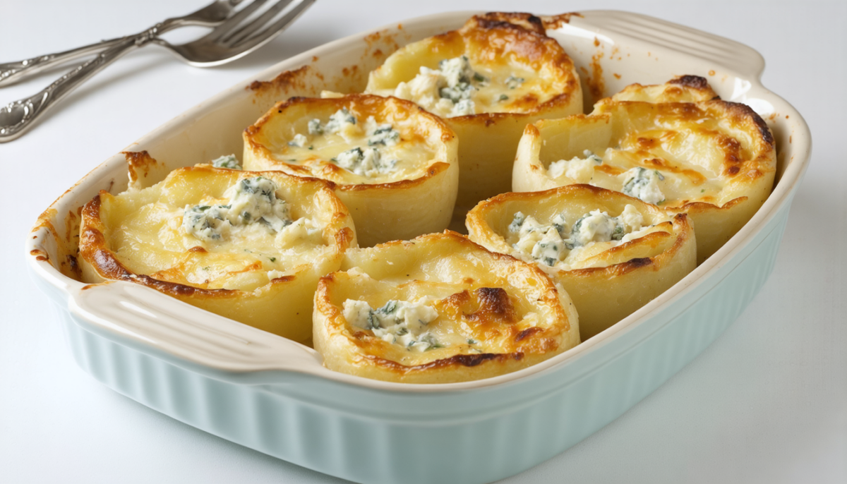 découvrez notre recette gourmande de gratin de pommes de terre au fromage bleu, un plat savoureux et facile à préparer pour régaler toute la famille.