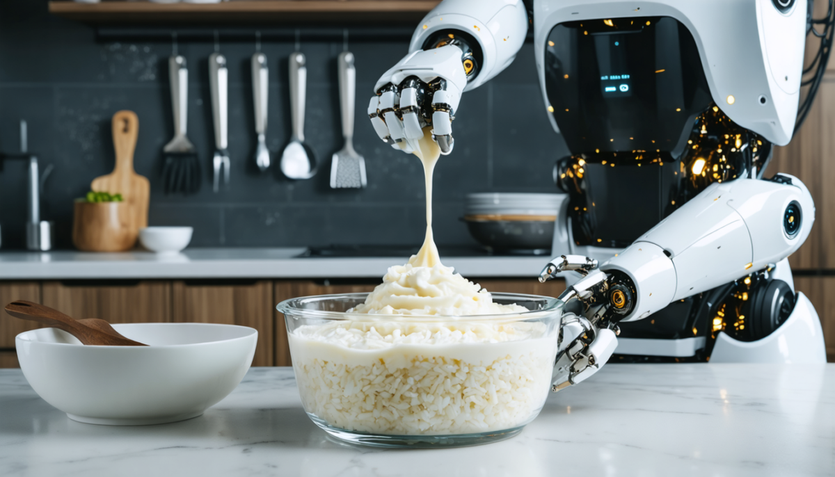 découvrez une recette simple et rapide de riz au lait onctueux préparé avec thermomix pour un dessert délicieux et gourmand à partager.