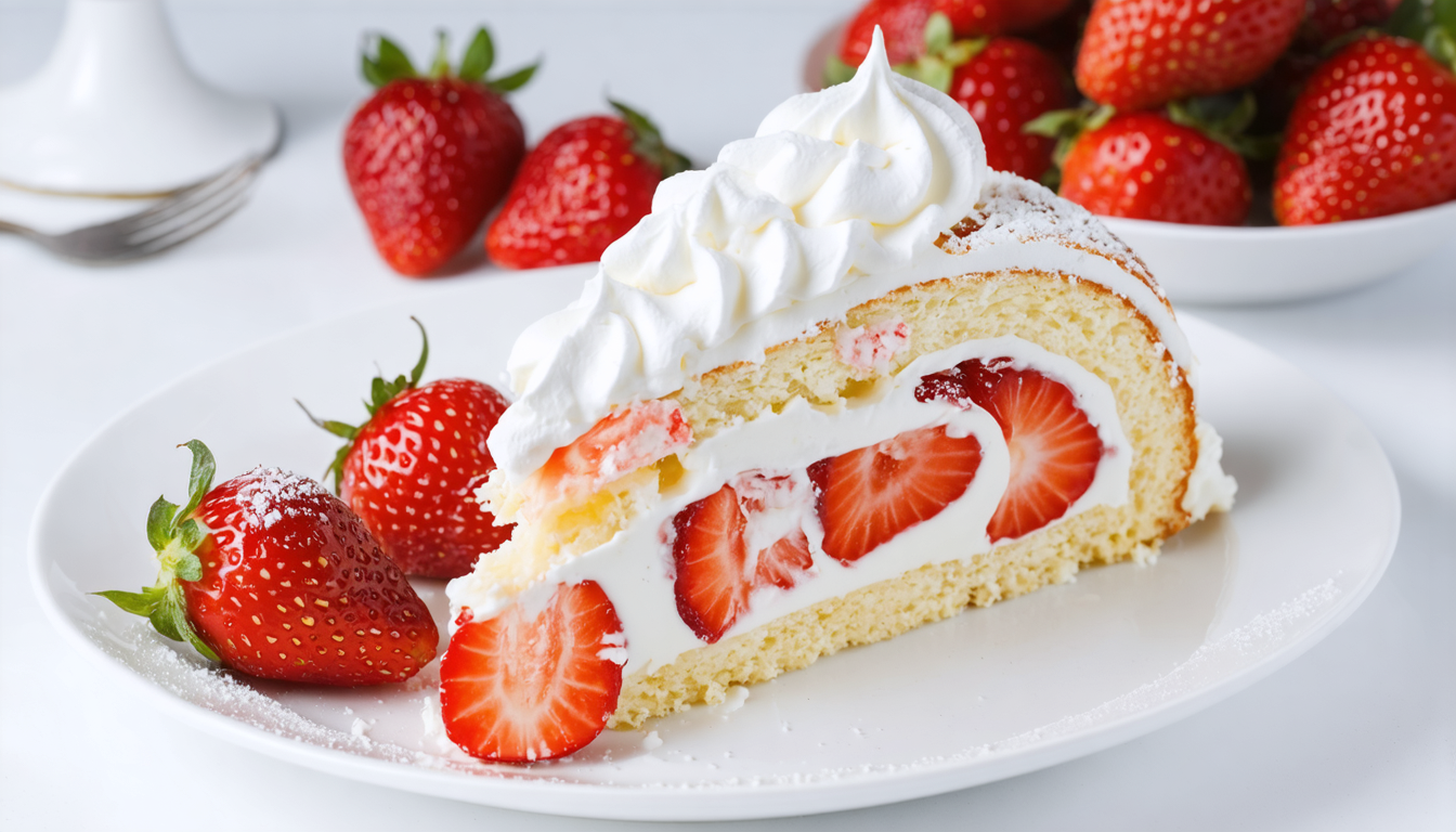 découvrez la recette gourmande du biscuit roulé aux fraises de cyril lignac, un dessert délicat et fruité pour régaler vos papilles facilement.