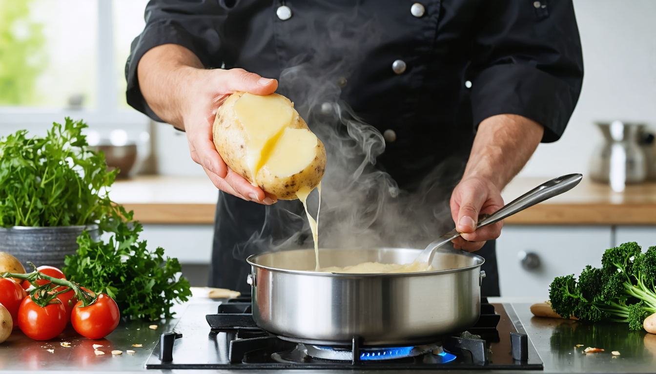 découvrez comment les grands chefs utilisent la pomme de terre pour épaissir vos sauces facilement et naturellement, pour des plats savoureux et onctueux.