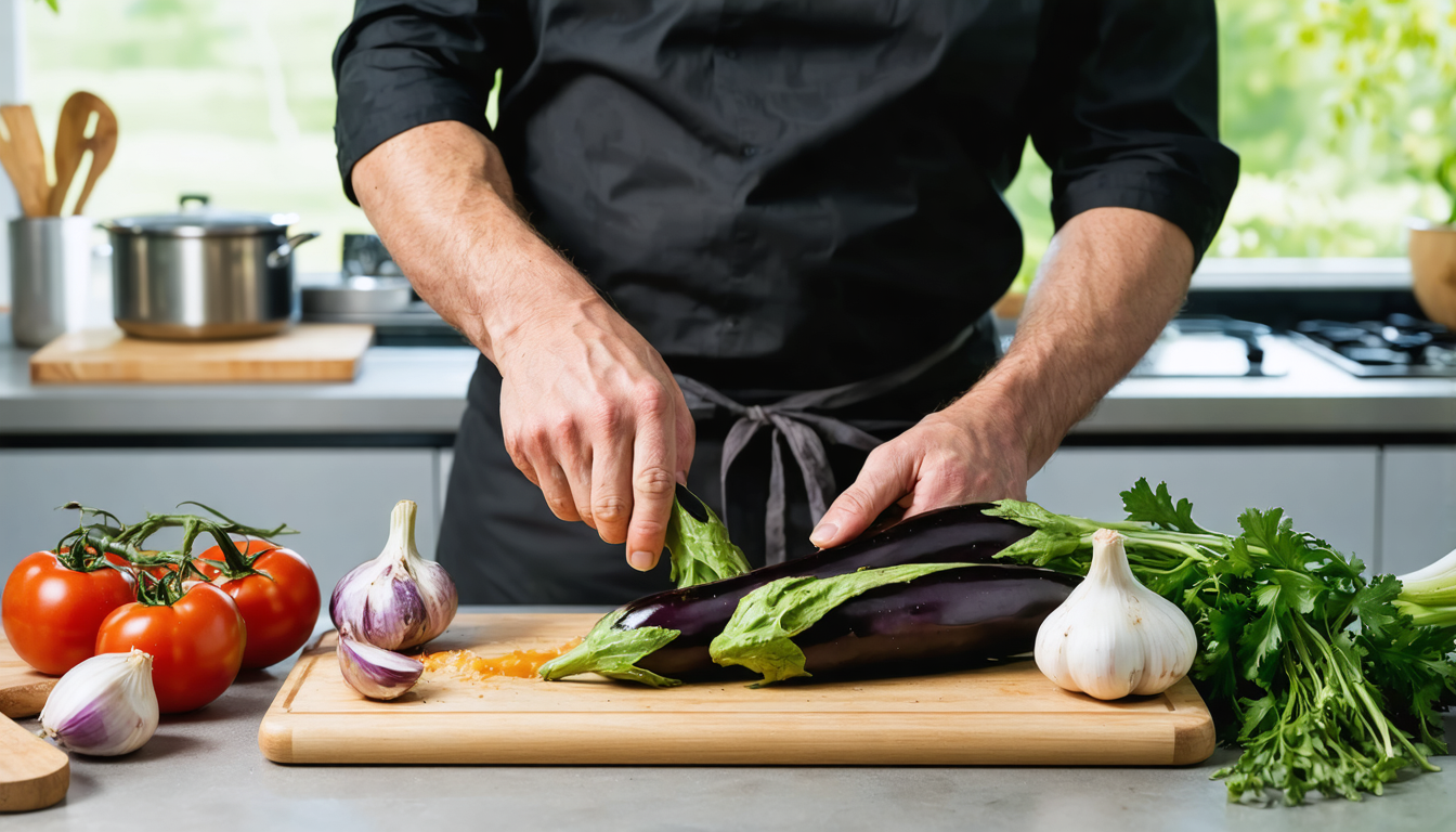 découvrez le geste malin de laurent mariotte qui révolutionnera votre façon de cuisiner les aubergines pour des plats savoureux et faciles à réaliser.