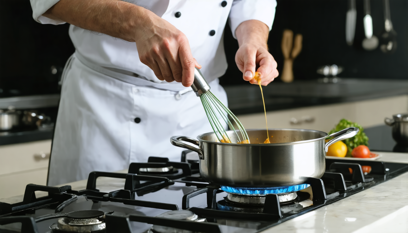 découvrez le geste astucieux pour sauver vos sauces à la dernière minute de cuisson et réussir vos plats à coup sûr.