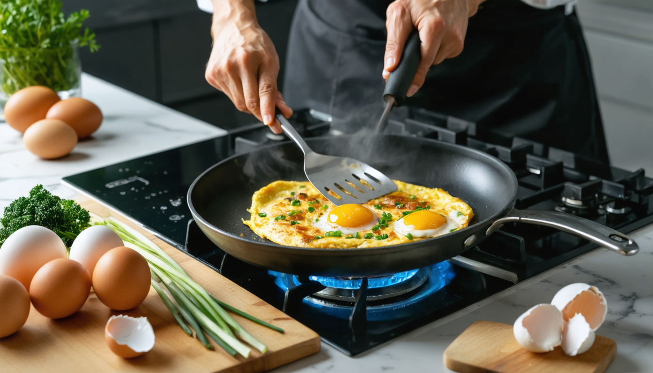 découvrez le secret d’un chef pour réussir une omelette parfaite à chaque fois avec vos œufs et impressionnez à coup sûr lors de vos petits-déjeuners.
