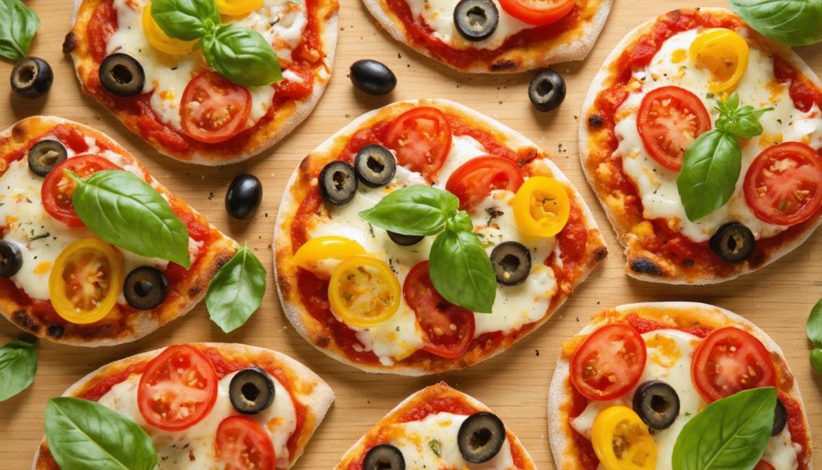 découvrez nos recettes rapides et savoureuses de mini-pizzas, parfaites pour un apéritif gourmand et convivial. faciles à préparer, elles régaleront tous vos invités !