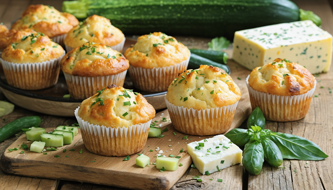 découvrez notre recette gourmande de muffins courgette et chèvre, alliant simplicité et saveurs pour un délicieux moment de partage.