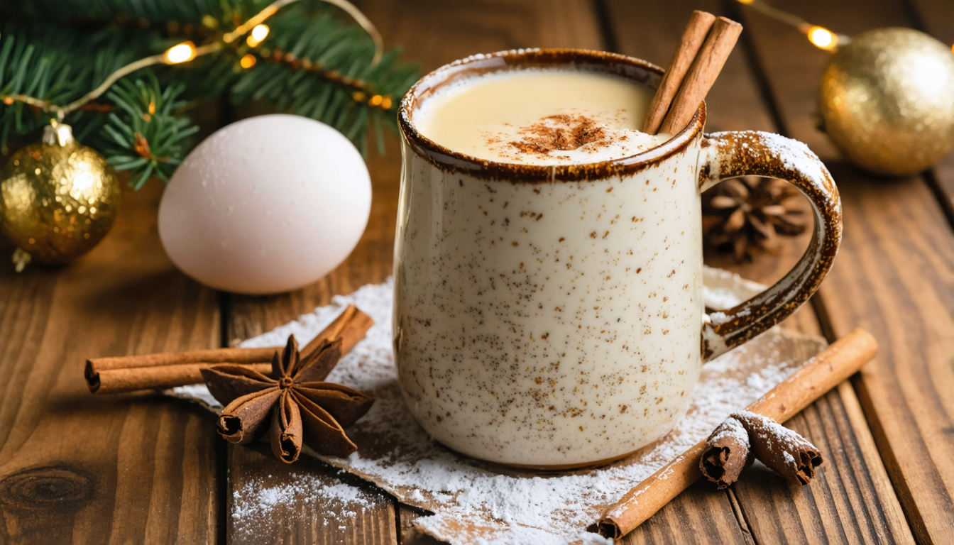 découvrez notre recette facile pour préparer un lait de poule maison gourmand, parfait pour régaler vos fêtes de noël avec une boisson chaleureuse et irrésistible.