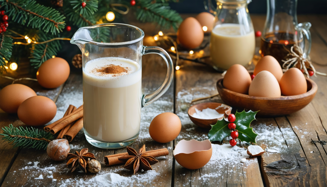découvrez notre recette facile et savoureuse pour préparer un lait de poule maison parfait, idéal pour un noël gourmand et chaleureux. suivez nos astuces pour un dessert festif irrésistible !
