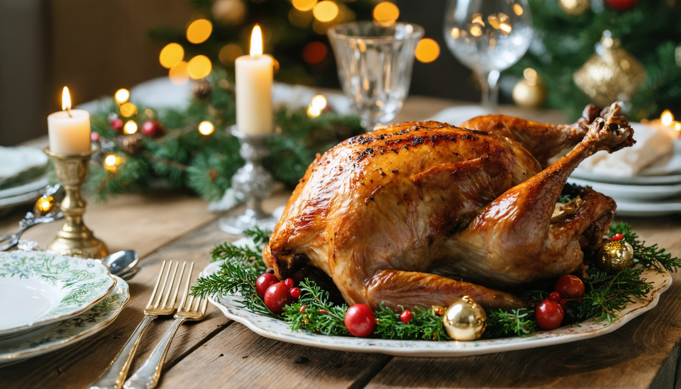 découvrez une recette délicieuse et économique de dinde pour un noël gourmand sans vous ruiner. savourez des plats festifs à petit prix, faciles à préparer.