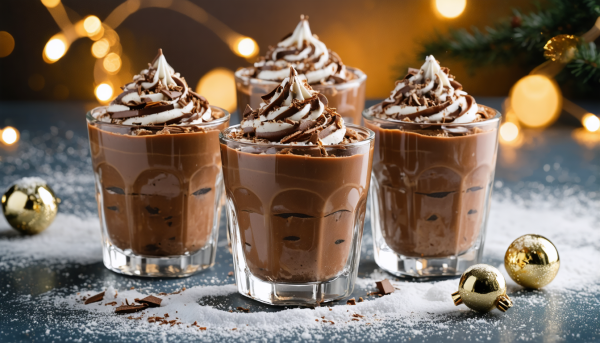 découvrez la mousse au chocolat de fête de philippe etchebest, un dessert de noël raffiné et gourmand qui saura émerveiller vos papilles pendant les festivités.