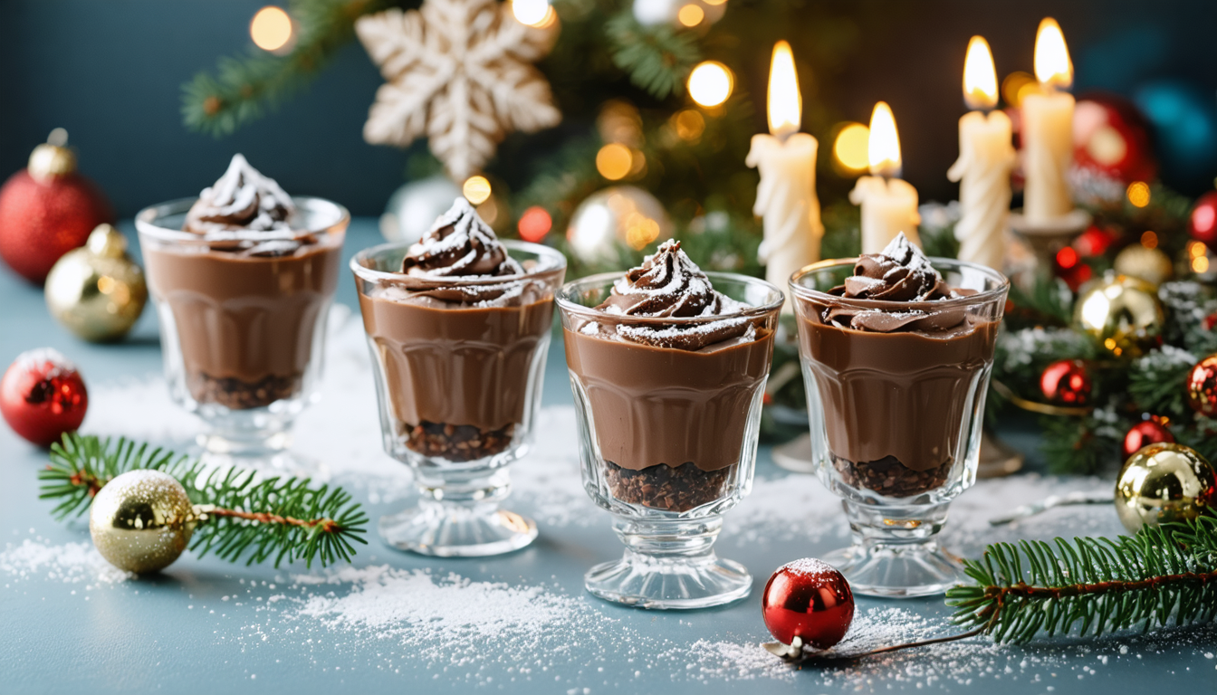 découvrez la recette festive et gourmande de la mousse au chocolat de noël révélée par philippe etchebest, un dessert raffiné pour sublimer vos fêtes.