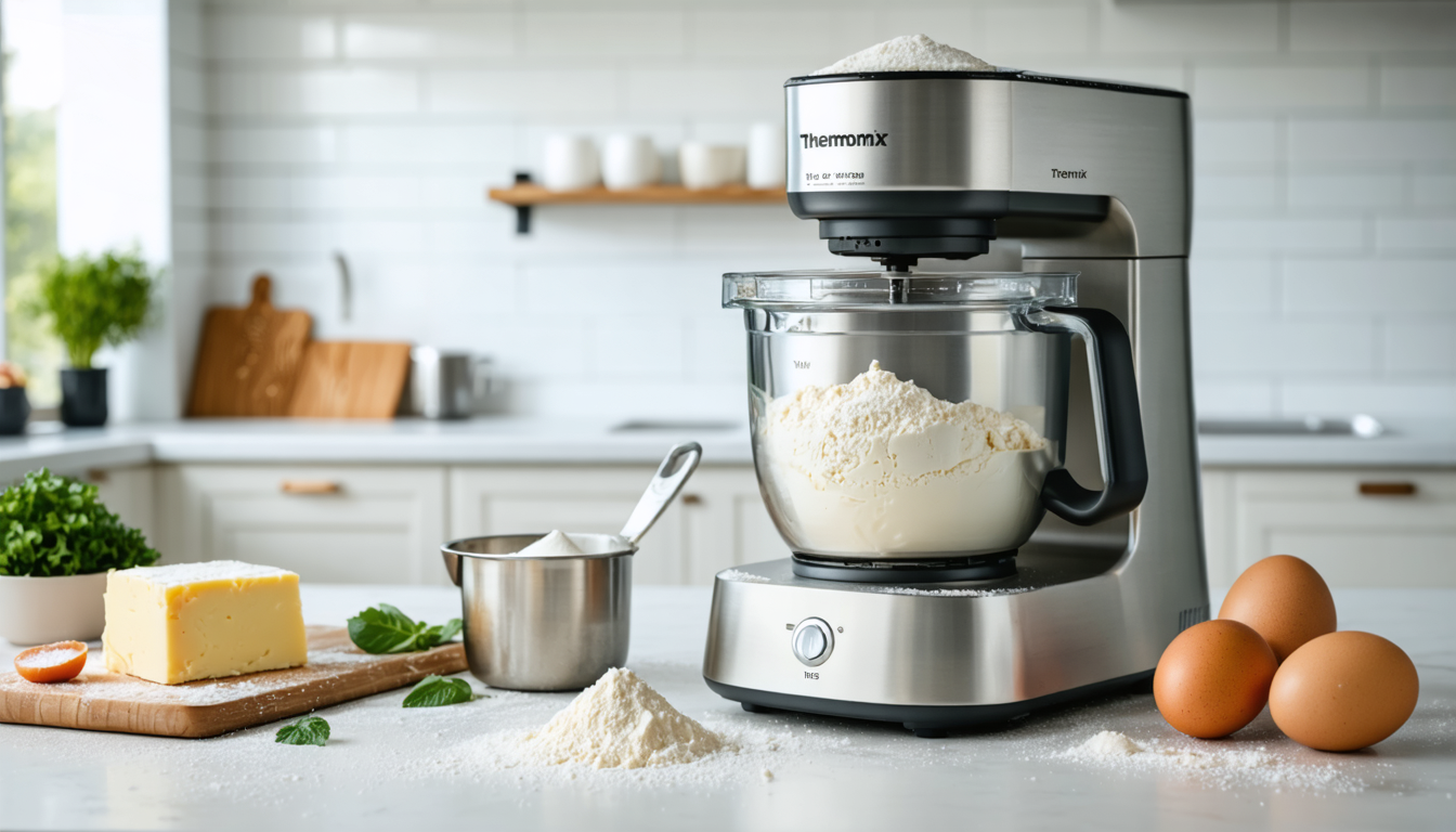découvrez une recette express de pâte sablée au thermomix, alliant simplicité et rapidité pour des pâtisseries réussies en un rien de temps.