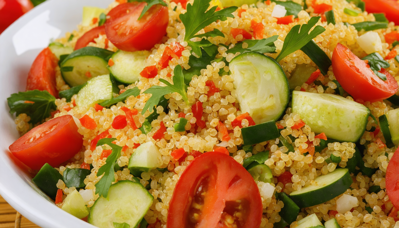 découvrez notre recette de salade de boulgour, fraîche et légère, idéale pour profiter des saveurs estivales. parfaite pour un repas sain et gourmand.