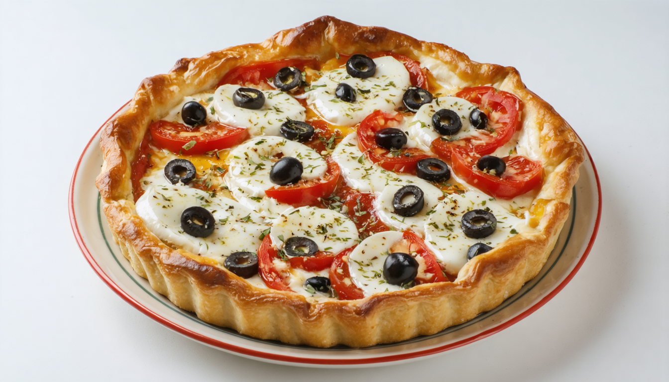 découvrez notre recette simple et gourmande de tarte tomate-mozzarella, parfaite pour un repas savoureux et rapide à préparer.