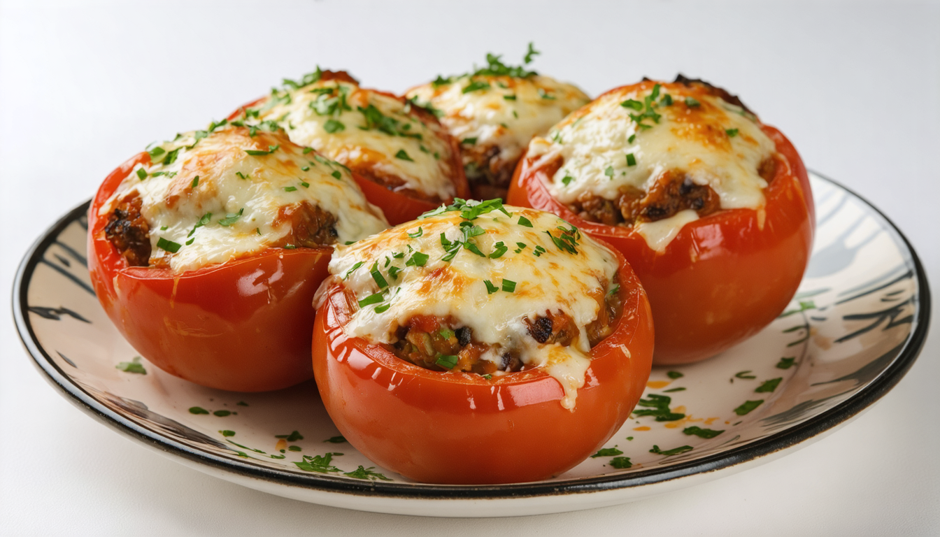 découvrez la recette rapide et gourmande des tomates farcies à l'air fryer, parfaite pour un repas savoureux en toute simplicité.