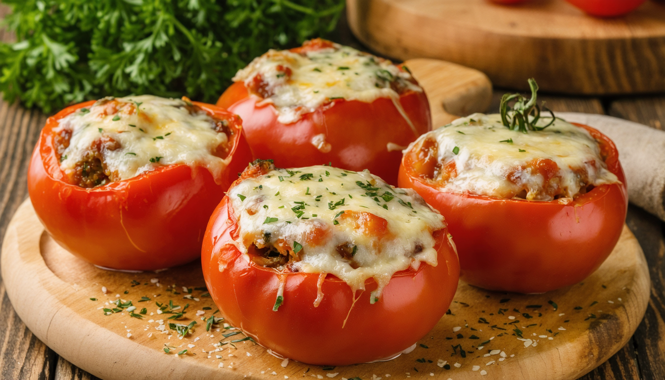 découvrez notre recette rapide et gourmande de tomates farcies à l'air fryer, une façon simple et savoureuse de régaler vos papilles en un rien de temps.
