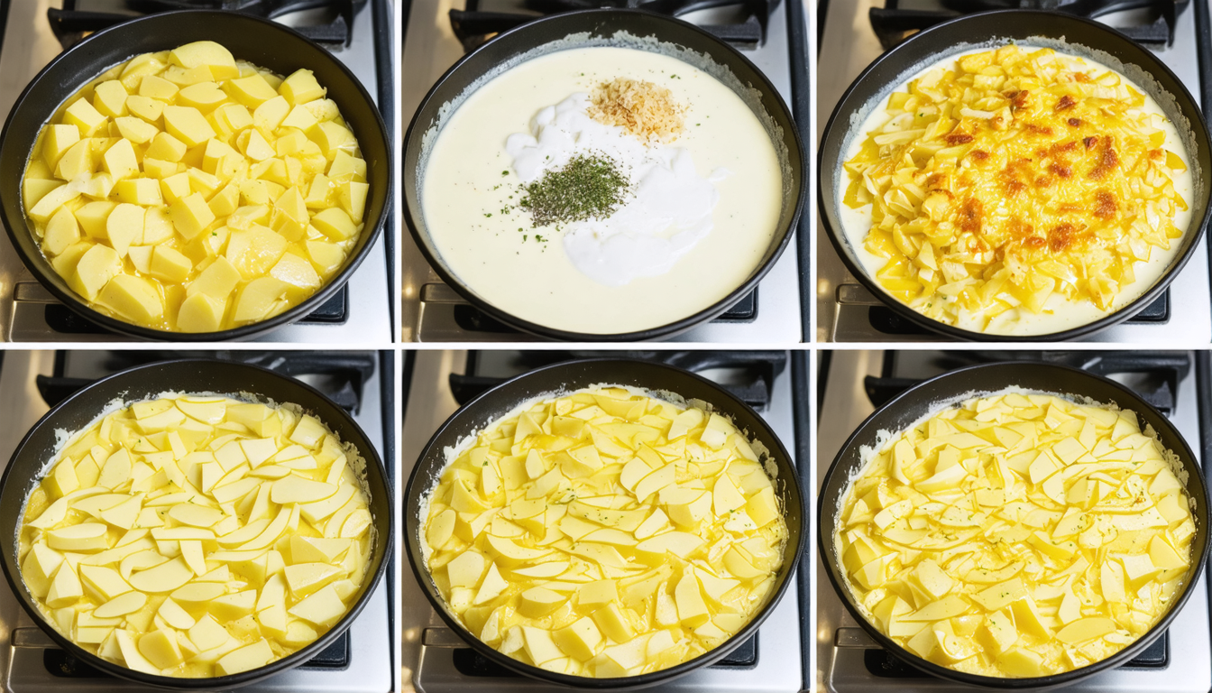 découvrez ce gratin de pommes de terre express, une recette simple et savoureuse qui ravira tous les gourmands à table en un rien de temps.