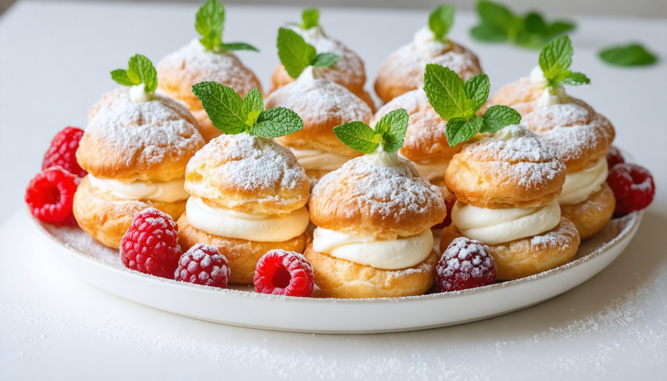 découvrez notre recette incontournable pour des choux à la crème légers comme l'air, faciles à réaliser et parfaits pour toutes les occasions gourmandes.