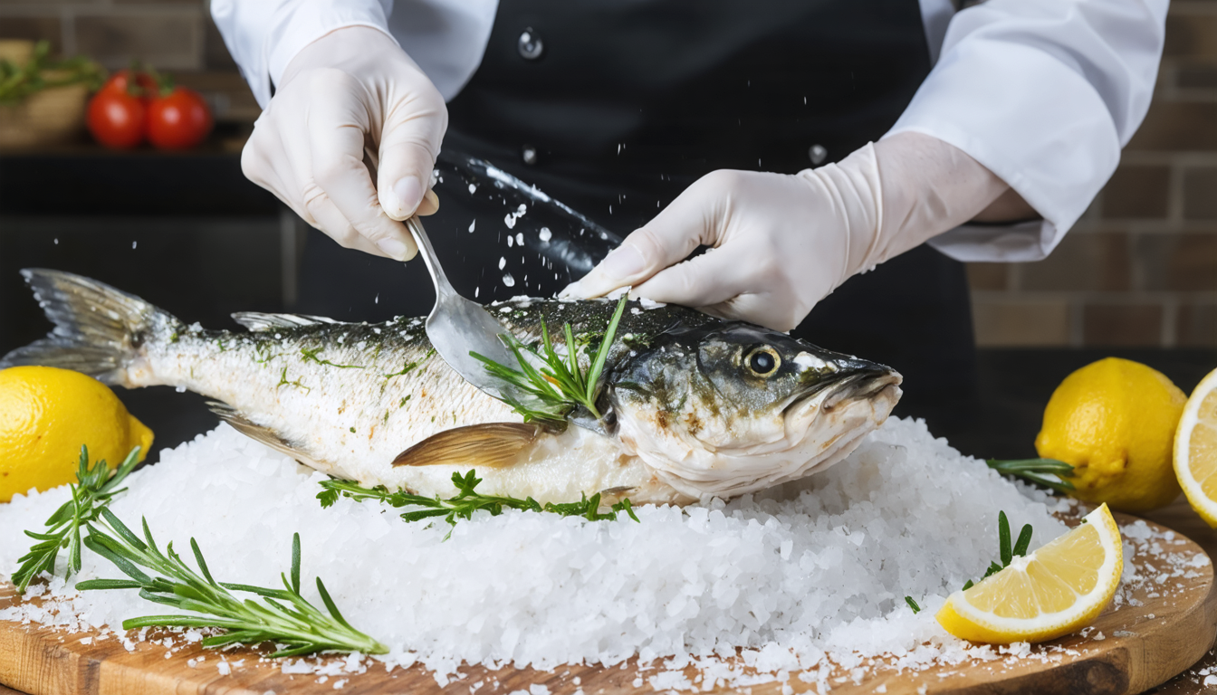 découvrez comment la cuisson en croûte de sel révèle toute la saveur et la tendreté d’un poisson entier pour des plats savoureux et uniques.