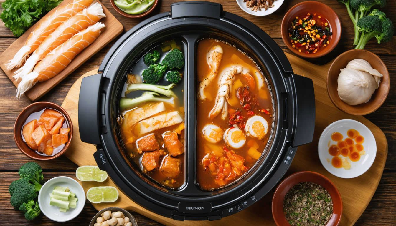 découvrez notre test complet de la fondue chinoise électrique 6l, idéale pour des repas conviviaux et gourmands en famille ou entre amis.