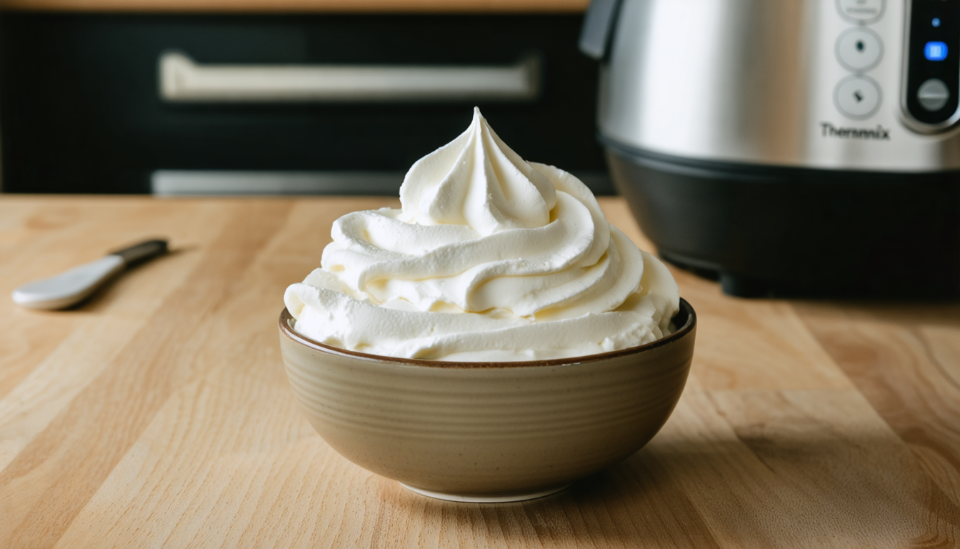 découvrez comment préparer facilement une délicieuse chantilly mascarpone au thermomix pour des desserts onctueux et gourmands.
