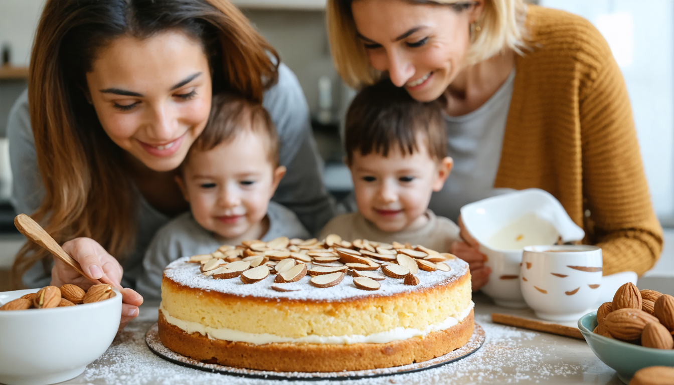 découvrez la recette facile et rapide du délicieux gâteau aux amandes en poudre prêt en un éclair grâce à l'airfryer. un dessert gourmand à savourer sans attendre !