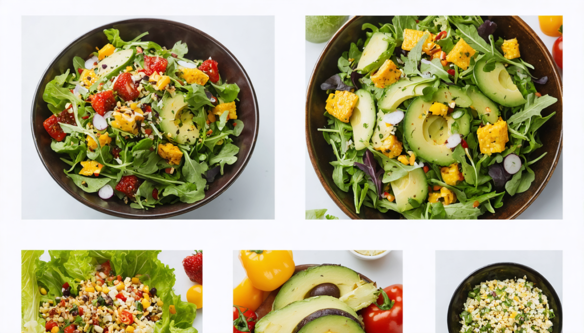 découvrez notre diaporama de salades salées économiques, avec des recettes savoureuses et faciles à préparer pour un repas léger à petit prix.