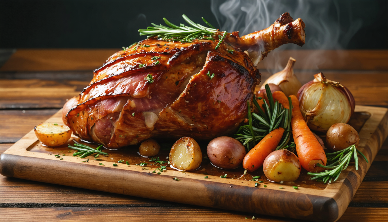 découvrez notre recette facile et savoureuse de jambonneau rôti au four, idéale pour un repas gourmand qui ravira toute la famille.