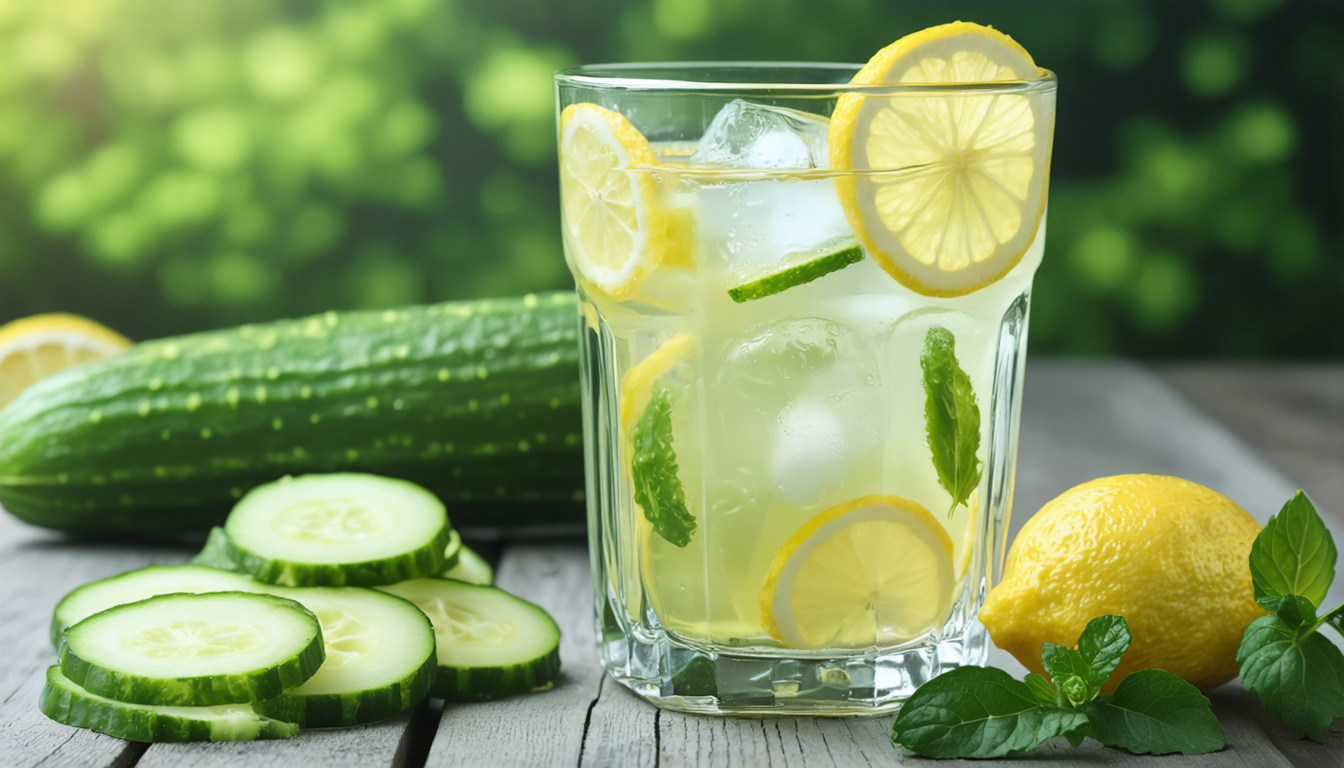 découvrez la boisson détox concombre-citron, une recette naturelle et facile à préparer pour rester hydraté et bien frais durant tout l'été.