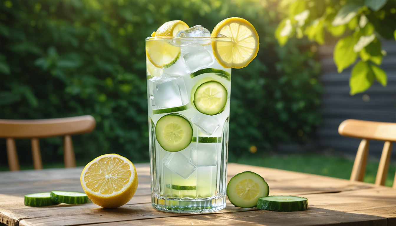 découvrez la boisson détox concombre-citron, une recette naturelle et facile pour rester hydraté et frais tout l'été.