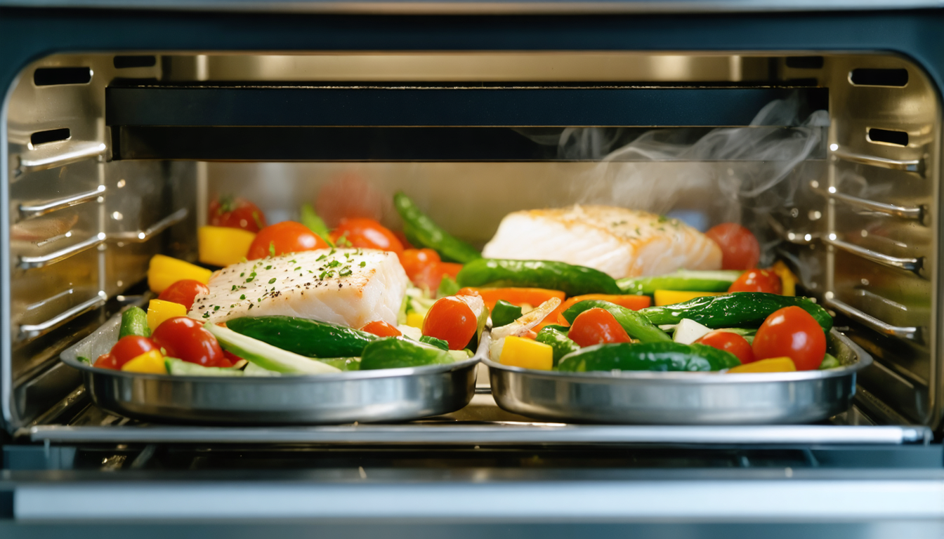 découvrez la cuisson vapeur au four, une technique secrète des chefs professionnels pour des plats savoureux, sains et parfaitement cuits à la maison.