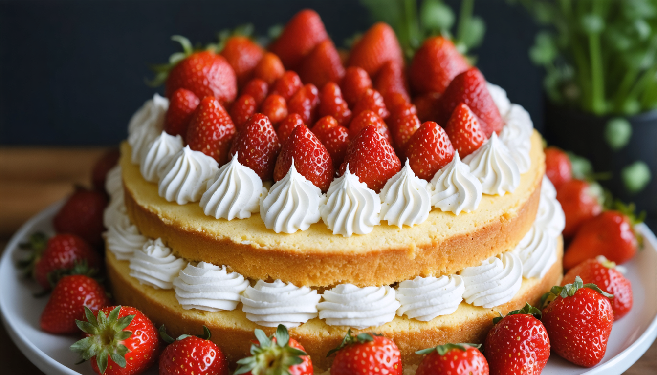 découvrez notre recette de génoise ultra moelleuse, la base idéale pour réaliser un fraisier irrésistible et savoureux à chaque bouchée.