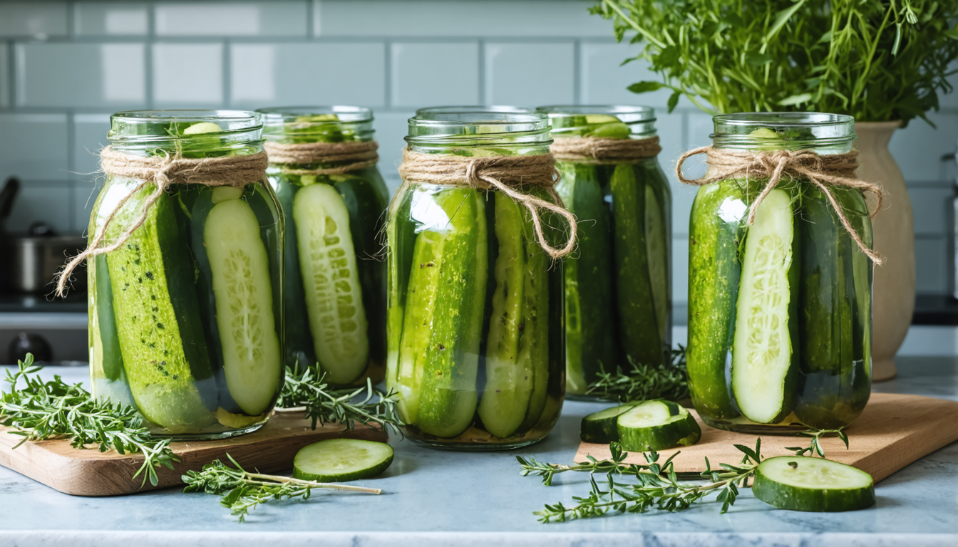 découvrez le secret méconnu pour préparer des cornichons faits maison, croquants et savoureux tout l'été, et ravissez vos papilles avec une recette simple et efficace.