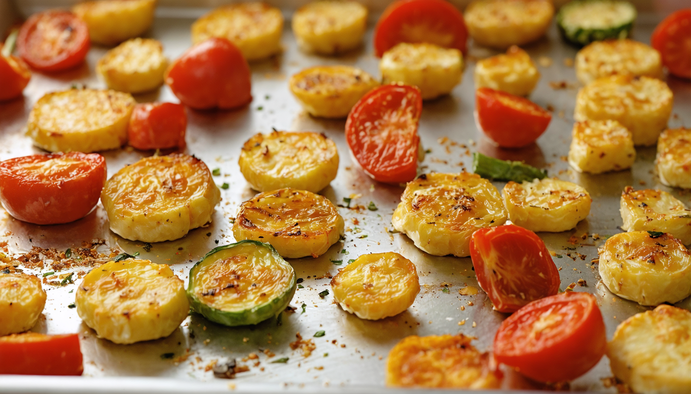découvrez le secret pour des légumes rôtis croustillants et savoureux, sans utiliser une seule goutte de matière grasse. une recette saine et délicieuse à essayer absolument !