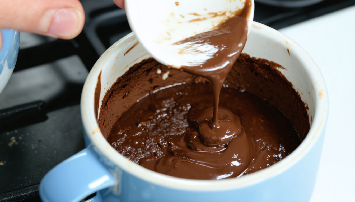 découvrez notre recette facile de mug cake nutella sans œuf, un délice express prêt en une minute pour une gourmandise rapide et savoureuse.