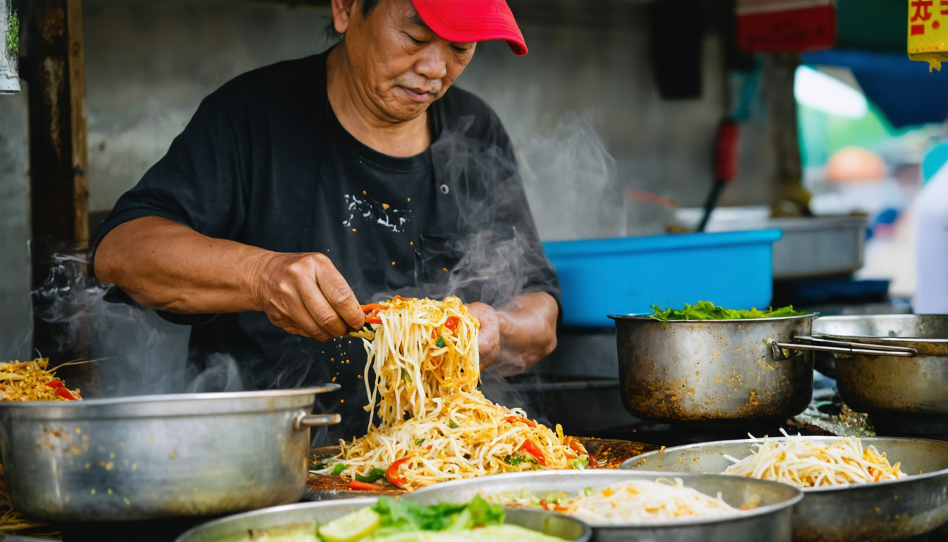 découvrez notre recette simple de pad thaï aux crevettes pour un voyage culinaire aux saveurs authentiques d'asie, à préparer facilement chez vous.