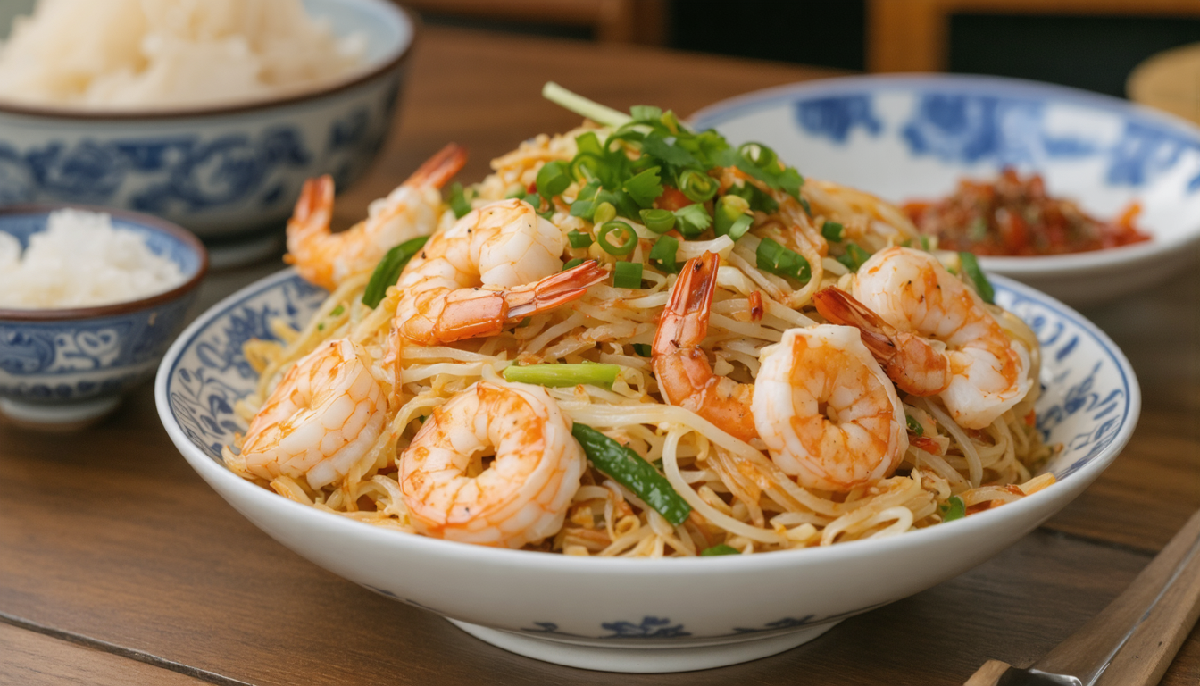 découvrez notre recette facile de pad thaï aux crevettes pour un voyage gustatif aux saveurs authentiques d'asie, directement dans votre cuisine.