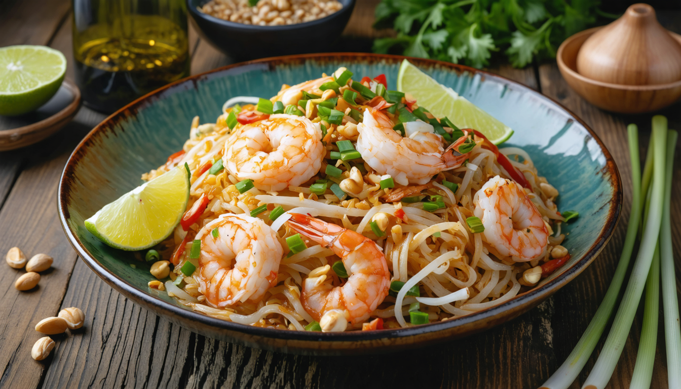 découvrez comment préparer un pad thaï aux crevettes simple et savoureux, pour un authentique voyage culinaire aux saveurs d'asie directement dans votre cuisine.